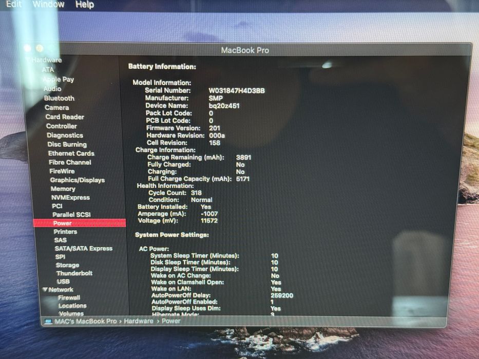 MacBook Pro 13 mid 2012 А1278 8/500 GB
