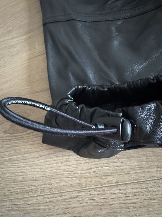 Кожен панталон Alexander Wang Размер М