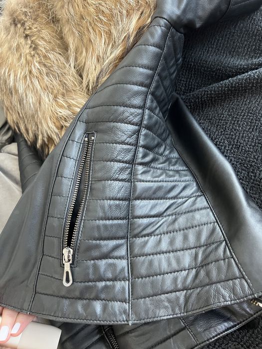 Geaca piele naturala