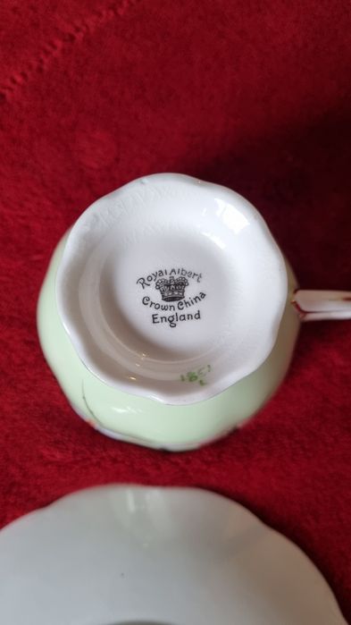 Royal Albert green floral