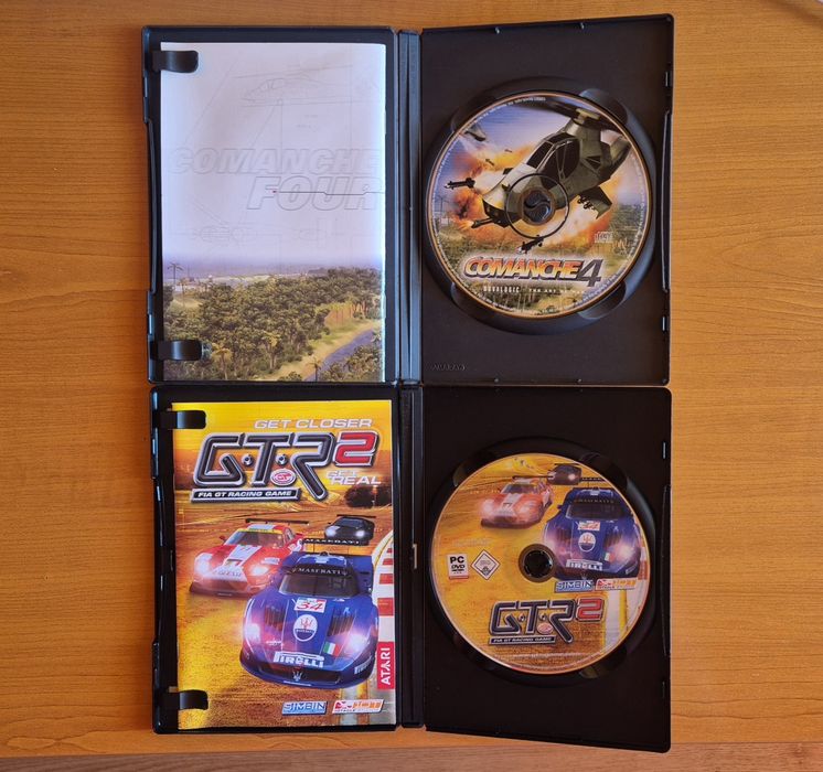 Jocuri Retro Colectie PC Comanche, Delta Force, GTR, Red Alert