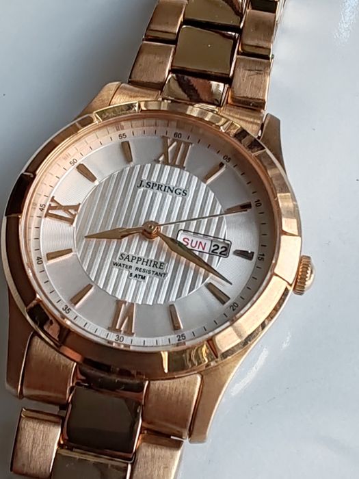 Ceas J Springs Quartz Sapphire crystal 29 mm Dama - Ca nou!