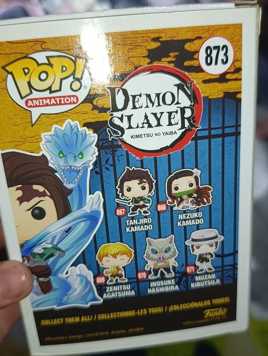 Funko POP! Tanjiro Kamado #873.