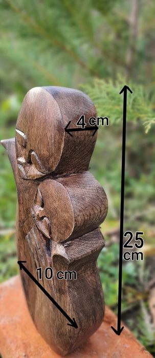 Sculptură în lemn de stejar