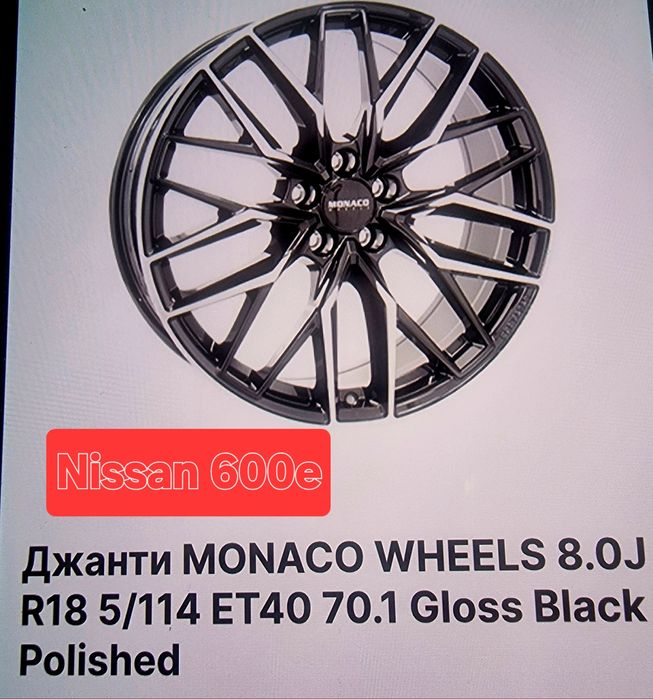 18 цола 5х114.3 Nissan Honda Mazda Kia Нови джанти внос от Холандия Замъка Ямбол