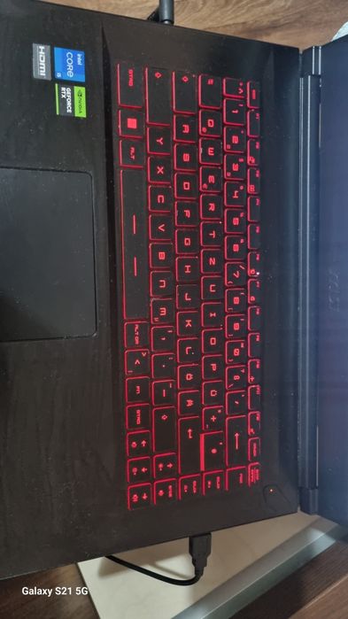 Laptop MSI Thin GF63 12UCX Gaming.