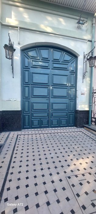 Дарвоза Ворота Акфа краска киламиз.