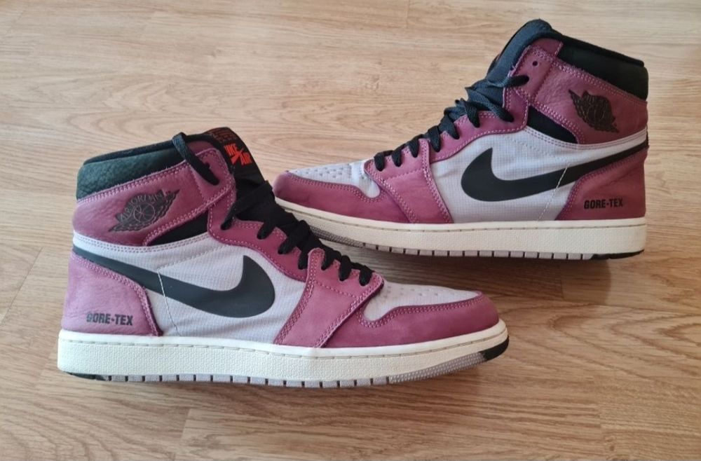 Ghete Jordan high element gore tex berry originali 47,5