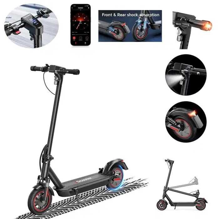 Trotineta electrica 750W, autonomie 80 KM , 4 Suspensii + Accesorii