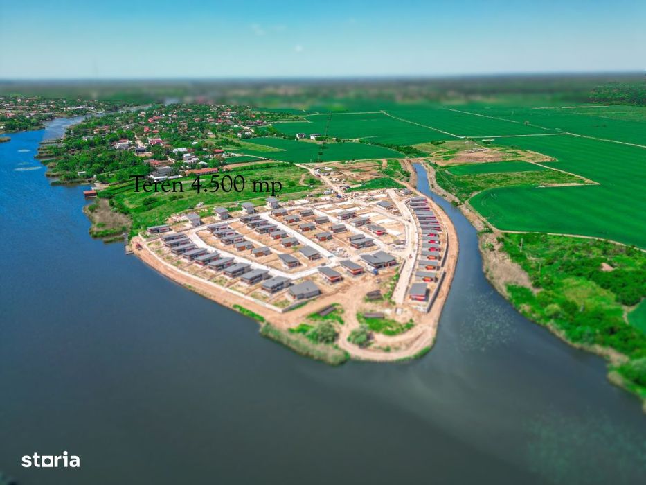 Teren Snagov cu deschidere lac