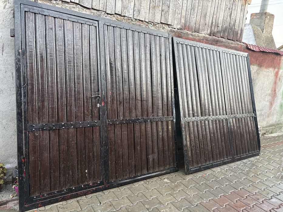 Vand poarta lem stejar
