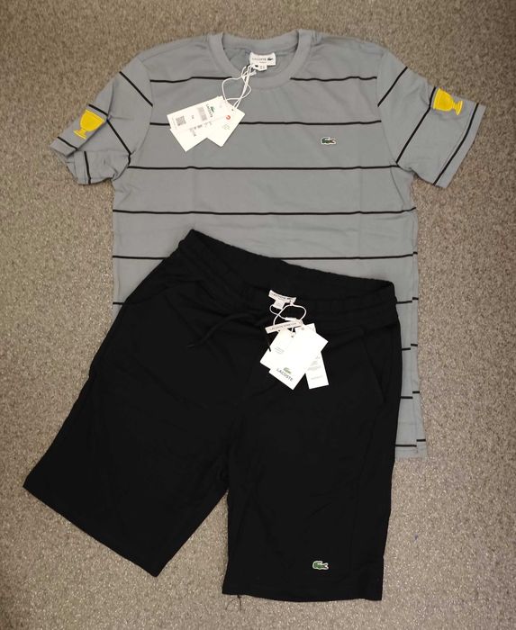 Нова мъжка тениска блуза фланелка Lacoste 2024 памук