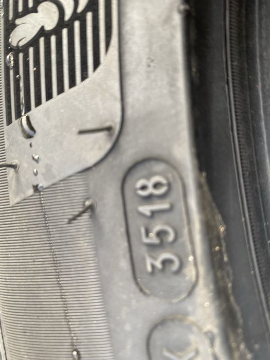 Шины 235/50/18 пара бу мишлен