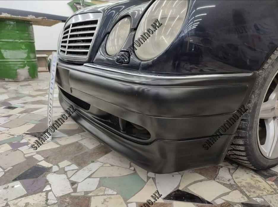 Mercedes W210 бампер Brabus рестайлинг на дорест