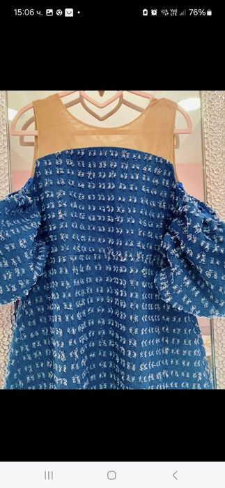 Рокля шита по поръчка 122/128 размер