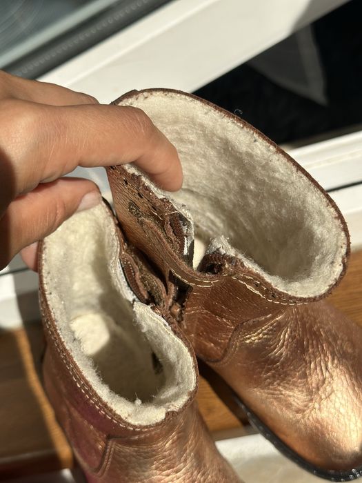 Ghete aurii tex cu lana de oaie 24