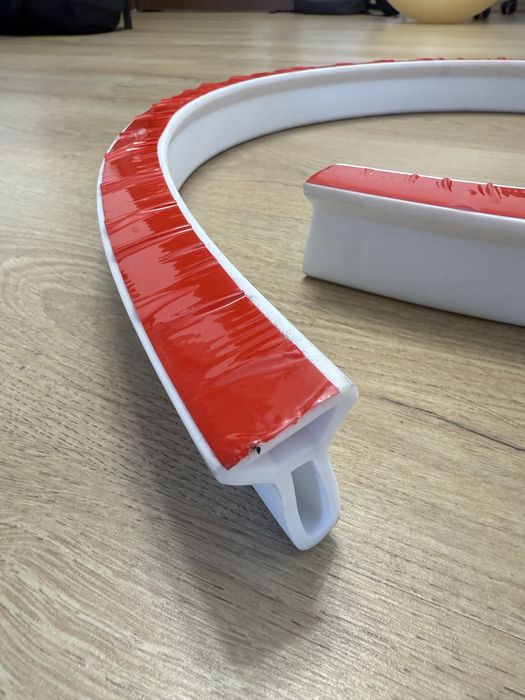 Opritor apa, garnitura silicon flexibil cu banda adeziva, 1.5 metri