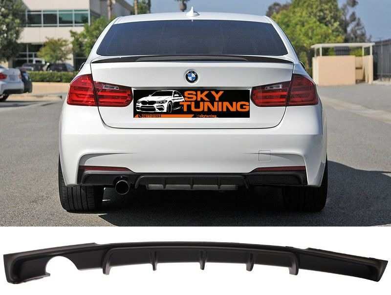 Bmw f30/31 дифузьор M performance matt black Бмв ф30/31 добавка броня