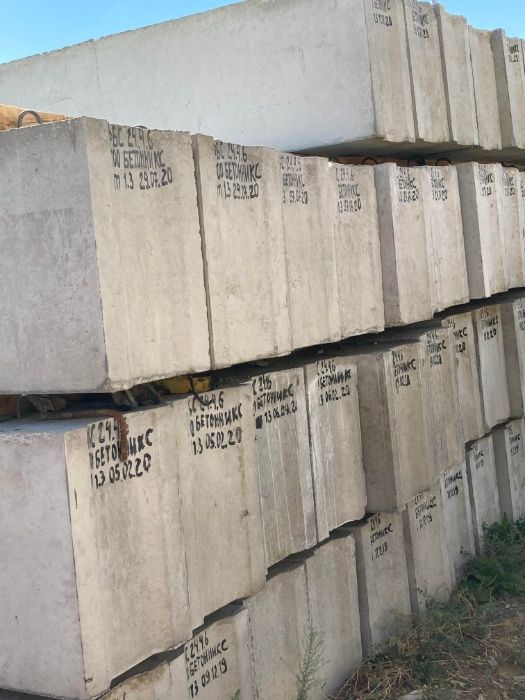 Фундаментные блоки ФБС. Цены оптовые.