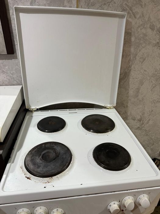 Электроплита горение