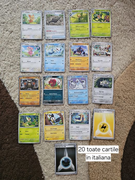 Cutii si carti pokemon tcg