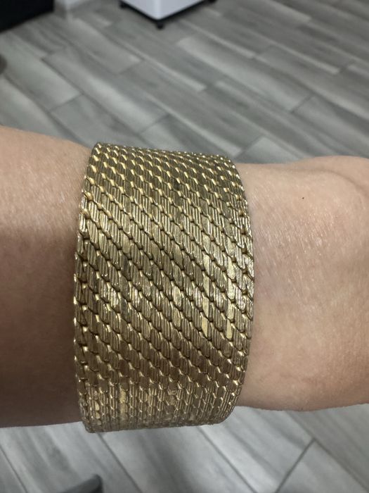 Bratari vechi sullate dublu strat aur 18 K