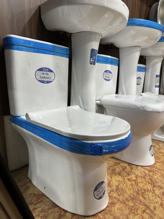 Унитаз туалет unitaz deluxe rakvina chashagen