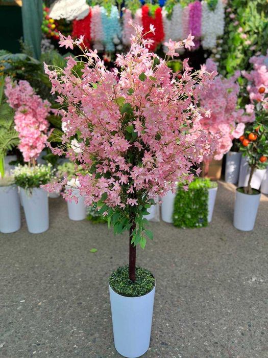 Декоративная дерево на горшке