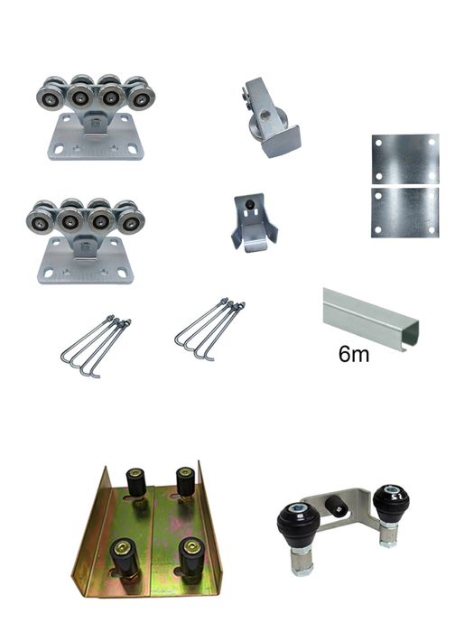 Kit Poarta Autoportanta 8 role greutate 400kg sina 6m