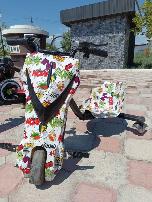 Рикша, дрифт кар, машинка, велик