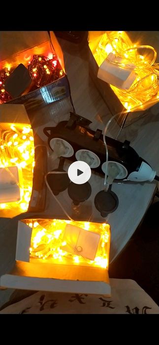 Гирлянда нить длина 20м.Новые