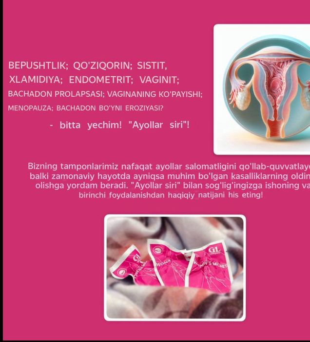 Women's Secret tamponi endi sotuvda