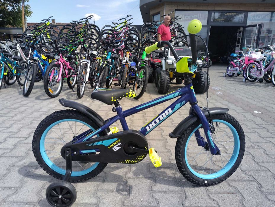 CROSS Велосипед 16" ULTRA KIDY син