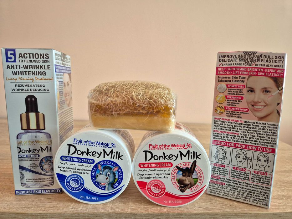 Козметичен СЕТ с продукти обогатени с магарешко мляко