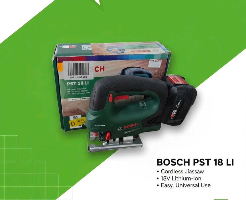 Акумулаторен прободен трион BOSCH PST 18 Li