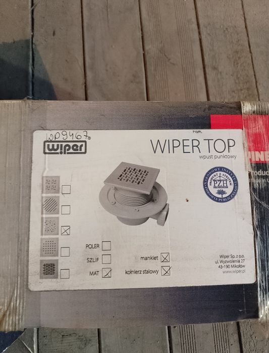 Слив точечный для душевой кабины