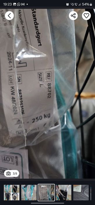 Ham de ridicare și transport pt lift pacienti