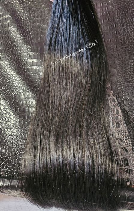 Нова естествена натурално черна коса