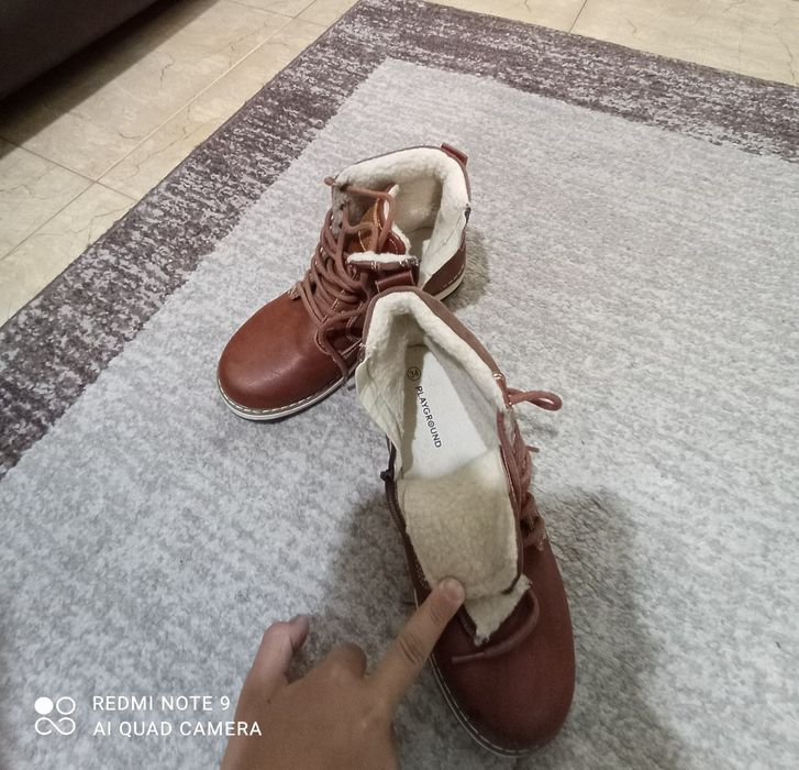 Детски кожени боти