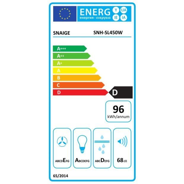 Нов телескопичен аспиратор за вграждане Снайге/SNAIGE SNH-SL450W