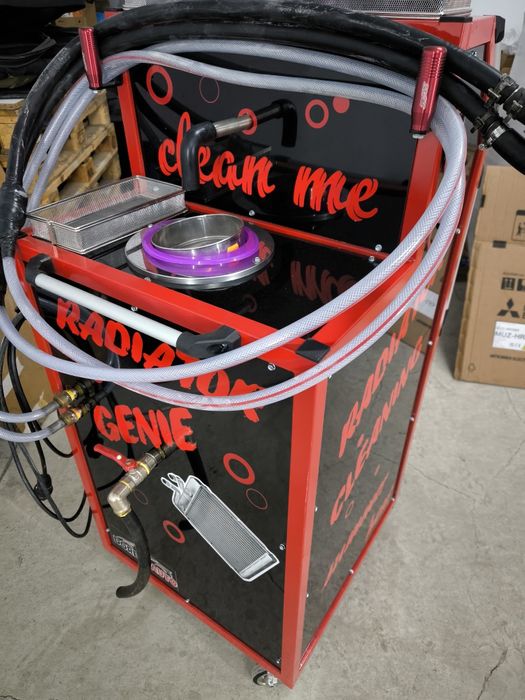 Машинно промиване радиатор парно и фреонови инсталации