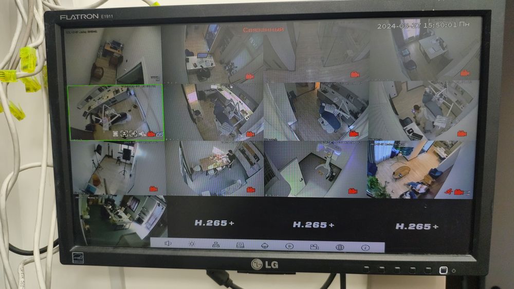 Установка Видеонаблюдения