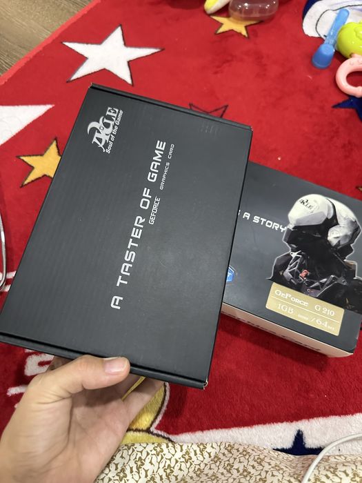 Видеокарта NVIDIA GeForce G210 1GB DDR3, HDMI/DVI/VGA