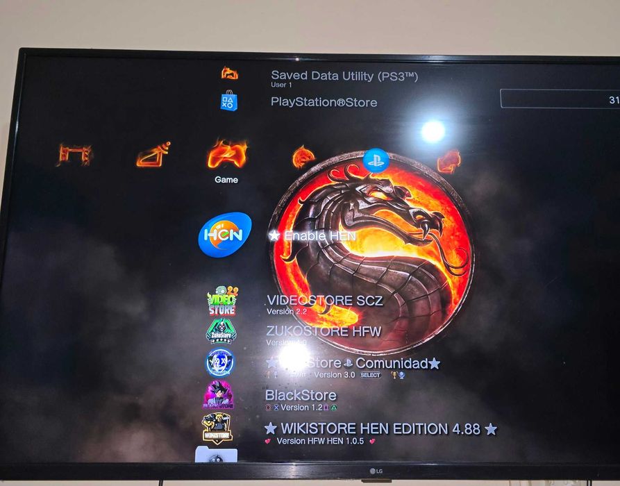 Consolă PS3 SONY, Modată(500gb memorie)