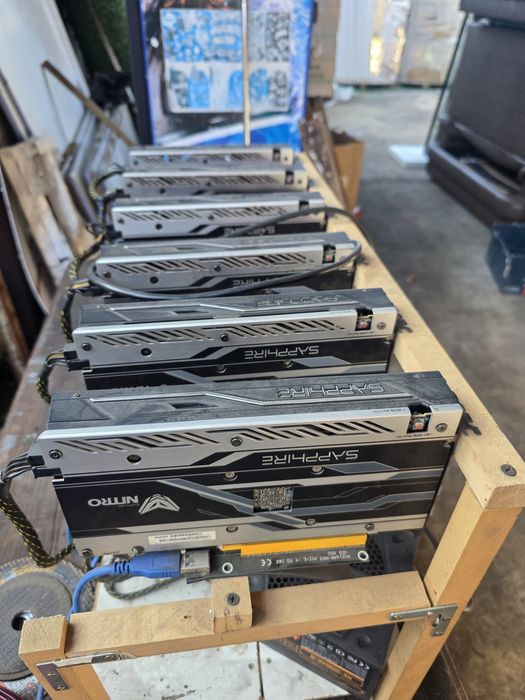 Mining rig rx470 Sapphire 4gb
