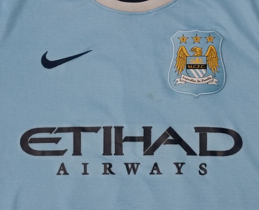 Nike DRI-FIT Manchester City #21 Silva Home Jersey тениска S Найк Сити