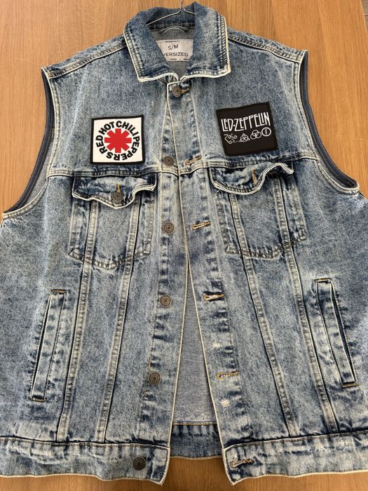 Vesta jeans rock de vanzare