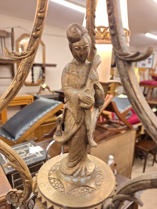 Винтидж полилей месинг