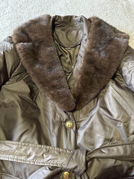 Зимний куртка с мехам