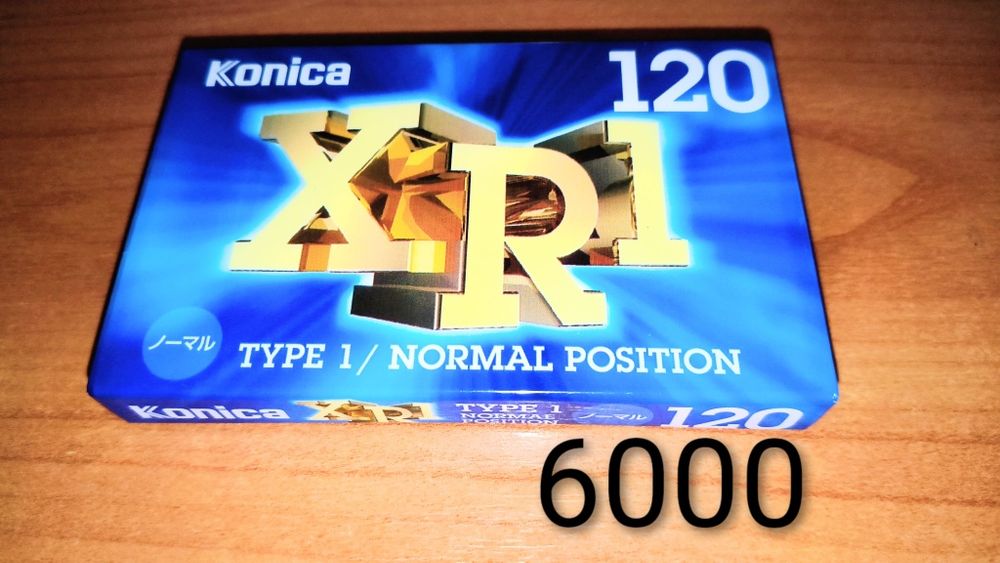 Аудиокассеты Konica XR-1 (Made in Japan)